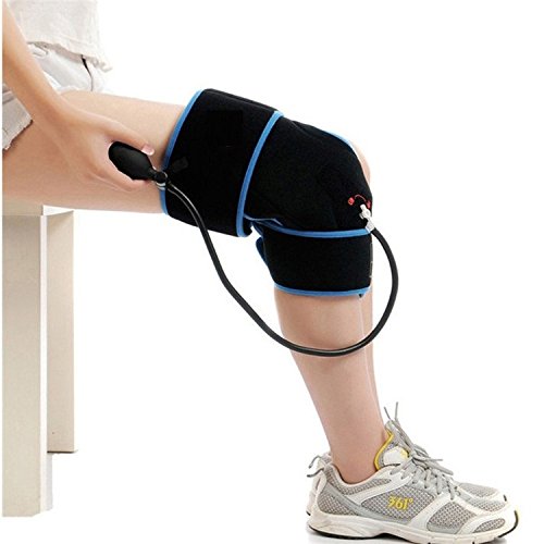 Cold Therapy Knee Wrap With Compression and Extra Ice Gel Pack - Essential Kit For Knee Pain and Post Knee Surgery Recovery