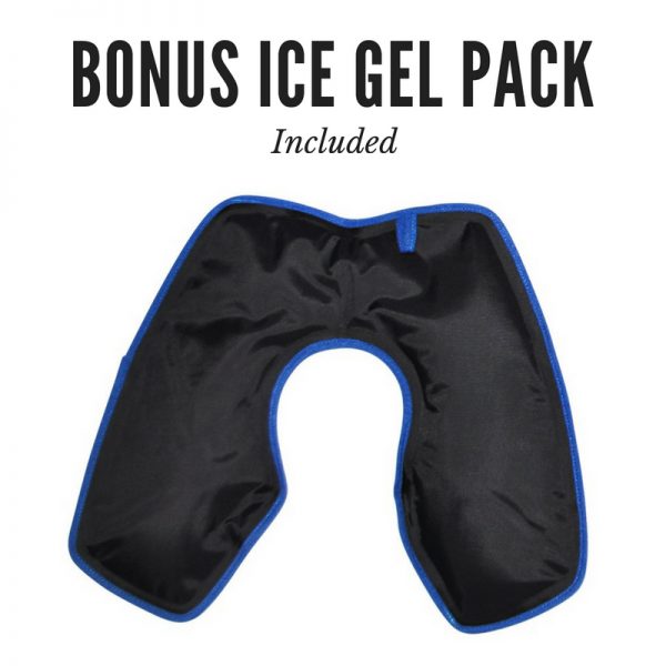 Cold Therapy Knee Wrap With Compression and Extra Ice Gel Pack